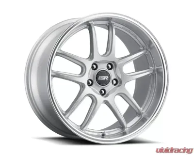 ESR Wheels AP8 Wheel 18x10.5 5x120 22mm Hyper Silver | Machined Lip - 80552922_APX8HS-ML