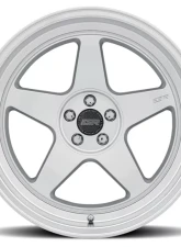 ESR Wheels CR5 Wheel 18x8.5 5x110 30mm Hyper Silver | Machined Lip                                     - 88511130_CR5HS-ML_5X110 - Image 3