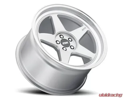 ESR Wheels CR5 Wheel 18x8.5 5x120.6 30mm Hyper Silver | Machined Lip - 88511130_CR5HS-ML_5X120.6