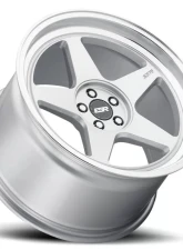 ESR Wheels CR5 Wheel 18x8.5 5x120 30mm Hyper Silver | Machined Lip                                     - 88511130_CR5HS-ML_5X120 - Image 2