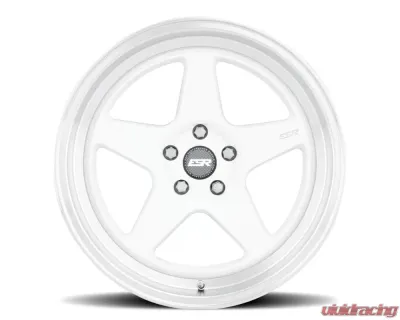 ESR Wheels CR5 Wheel 18x8.5 5x105 30mm Gloss White - 88511130_CR5WHT_5X105
