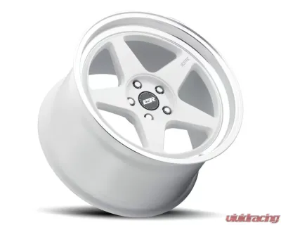 ESR Wheels CR5 Wheel 18x8.5 5x112 30mm Gloss White - 88511130_CR5WHT_5X112