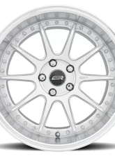 ESR Wheels CS12 Wheel 18x8.5 5x105 30mm Hyper Silver | Machined Lip                                     - 88511130_CS12HS-ML-3 - Image 3