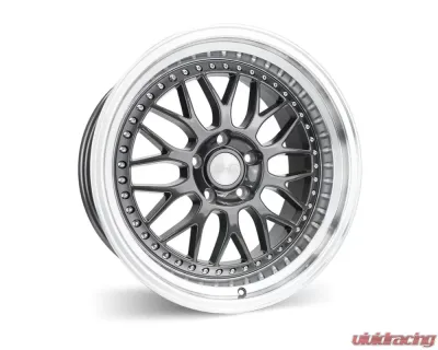 ESR Wheels SR01 Wheel 18x8.5 5x120 30mm Gunmetal | Machined Lip - 88511130_SR01GM-ML_5X120