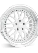ESR Wheels SR01 Wheel 18x8.5 5x110 30mm Gloss White                                     - 88511130_SR01WHT-ML_5X110 - Image 3