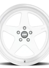 ESR Wheels CR5 Wheel 18x8.5 5x100 30mm Gloss White | Machined Lip                                     - 88550030_CR5WHT-ML - Image 3