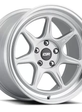 ESR Wheels CR7 Wheel 18x8.5 5x105 30mm Hyper Silver | Machined Lip                                     - 88550030_CR7HS-ML_5X105 - Image 3