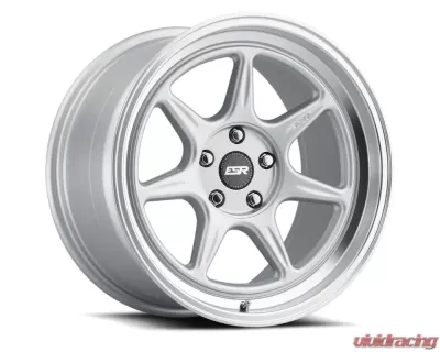ESR Wheels CR7 Wheel 18x8.5 5x105 30mm Hyper Silver | Machined Lip - 88550030_CR7HS-ML_5X105