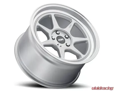 ESR Wheels CR7 Wheel 18x8.5 5x105 30mm Hyper Silver | Machined Lip - 88550030_CR7HS-ML_5X105