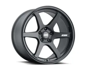 ESR Wheels AP6 Wheel 18x8.5 5x114.3 30mm Matte Black | Gloss Black