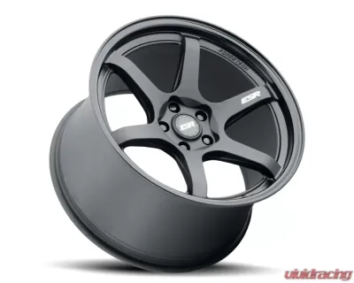 ESR Wheels AP6 Wheel 18x8.5 5x114.3 30mm Matte Black | Gloss Black - 88551430_APX6MBLK-BL
