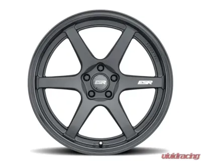 ESR Wheels AP6 Wheel 18x8.5 5x114.3 30mm Matte Black | Gloss Black - 88551430_APX6MBLK-BL