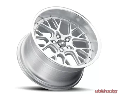 ESR Wheels CS11 Wheel 18x9.5 5x108 35mm Hyper Silver | Machined Lip - 89511135_CS11HS-ML_5X108