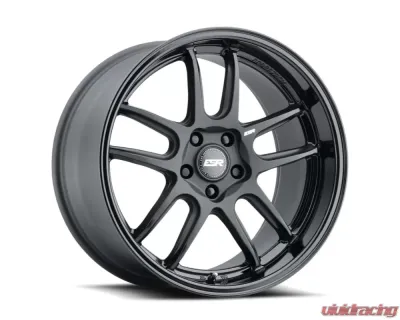 ESR Wheels AP8 Wheel 18x9.5 5x114.3 35mm Matte Black | Gloss Black - 89551435_APX8MBLK-BL