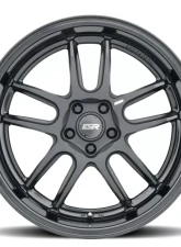 ESR Wheels AP8 Wheel 18x9.5 5x114.3 35mm Matte Black | Gloss Black                                     - 89551435_APX8MBLK-BL - Image 3