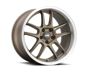 ESR Wheels AP8 Wheel 18x9.5 5x114.3 35mm Matte Bronze | Machined Lip