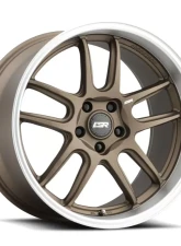 ESR Wheels AP8 Wheel 18x9.5 5x114.3 35mm Matte Bronze | Machined Lip                                     - 89551435_APX8MBRNZ-ML - Image 3