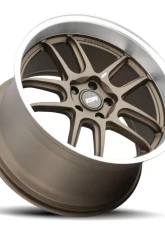 ESR Wheels AP8 Wheel 18x9.5 5x114.3 35mm Matte Bronze | Machined Lip                                     - 89551435_APX8MBRNZ-ML - Image 2