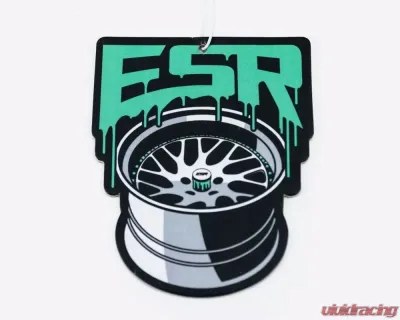 ESR Wheels Air Freshner Blue Berry | Yum Yum Green - AIR-GRN-BBYY