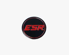 ESR Wheels SR Version 1 Cap Black | Red