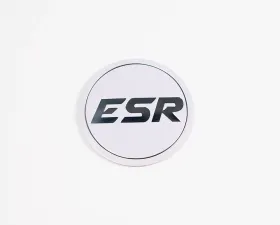 ESR Wheels SR Version 1 Cap Black | White