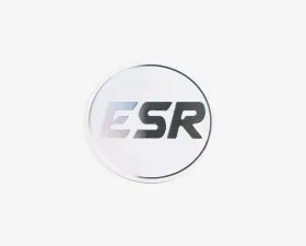 ESR Wheels SR Version 1 Cap White | Silver
