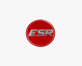 ESR Wheels CS-RF Version 2 Cap Silver | Red