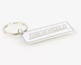 ESR Wheels Classic Key Chain White