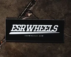 ESR Wheels Slap Decal 8