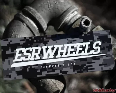 ESR Wheels Slap Decal 8"x3" Camo Digital - SLAP-CAMO-DIG