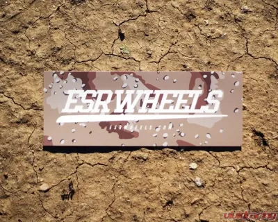 ESR Wheels Slap Decal 8"x3" Camo Tan - SLAP-CAMO-TAN