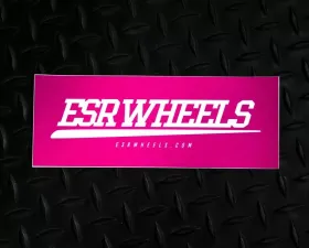 ESR Wheels Slap Decal 8
