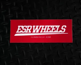 ESR Wheels Slap Decal 8