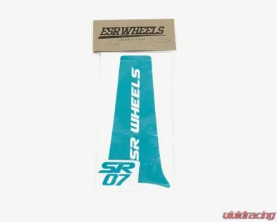 ESR Wheels SR07 Spoke Decals Supreme Teal - SR07DECAL-TL