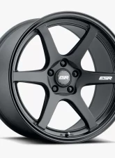 ESR Wheels AP6 Wheel 18x9.5 5x114.3 22mm Matte Black | Gloss Black                                     - 89551422 APX6MBLK-BL - Image 2