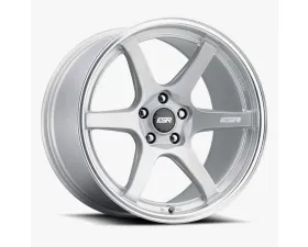 ESR Wheels AP6 Wheel 19x11 5x114.3 22mm Hyper Silver | Machined Lip