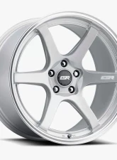 ESR Wheels AP6 Wheel 19x11 5x114.3 22mm Hyper Silver | Machined Lip                                     - 91151422 APX6HS-ML - Image 2