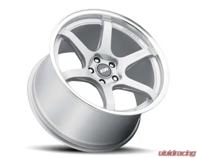 ESR Wheels AP6 Wheel 19x11 5x114.3 22mm Hyper Silver | Machined Lip - 91151422 APX6HS-ML