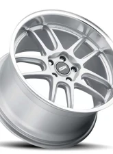 ESR Wheels AP8 Wheel 18x8.5 5x114.3 30mm Hyper Silver | Machined Lip                                     - 88551430 APX8HS-ML - Image 3
