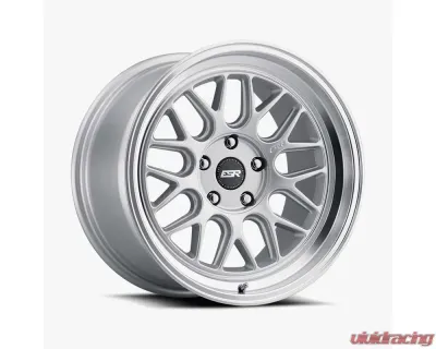 ESR Wheels CR1 Wheel 19x9 5X114.3 20mm Hyper Silver | Machined Lip - 99052020 CR01HS-ML 5X114