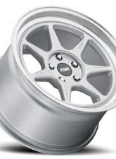ESR Wheels CR7 Wheel 18x10.5 5x112 15mm Hyper Silver | Machined Lip                                     - 80551415 CR7HS-ML 5X112 - Image 3