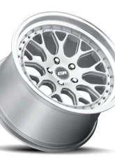 ESR Wheels CS01 Wheel 18x8.5 5x115 30mm Hyper Silver | Machined Lip                                     - 88551430 CS01HS-ML 5X115 - Image 3