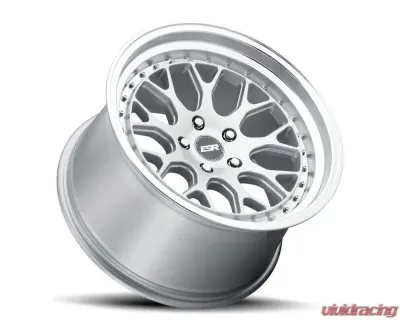 ESR Wheels CS01 Wheel 18x8.5 5x115 30mm Hyper Silver | Machined Lip - 88551430 CS01HS-ML 5X115