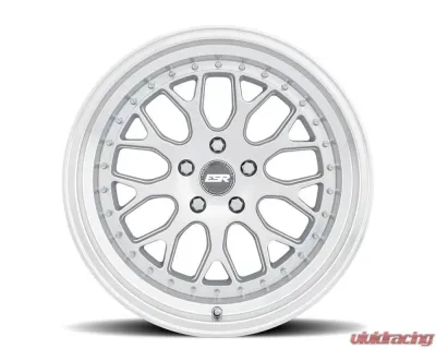 ESR Wheels CS01 Wheel 18x8.5 5x115 30mm Hyper Silver | Machined Lip - 88551430 CS01HS-ML 5X115