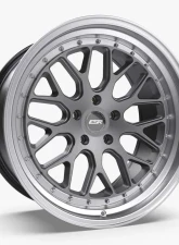 ESR Wheels CS01 Wheel 18x10.5 5x112 22mm Matte Graphite | Machined Lip                                     - 80551422 CS01MGR-ML 5X112 - Image 2