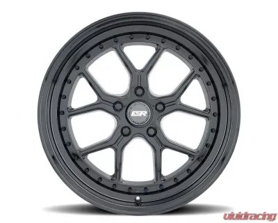 ESR Wheels CS2 Wheel 18x10.5 5x115 22mm Gloss Black | Gloss Black - 80551422 CS2GBLK 5X115