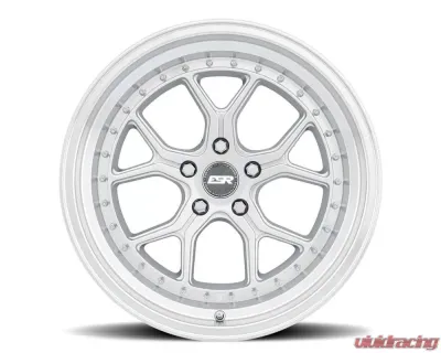 ESR Wheels CS2 Wheel 18x10.5 5x114.3 22mm Hyper Silver | Machined Lip - 80551422 CS2HS-ML