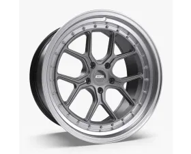 ESR Wheels CS2 Wheel 18x9.5 5x100 35mm Matte Graphite | Machined Lip