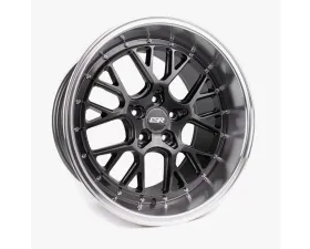 ESR Wheels CS11 Wheel 18x10.5 5x108 15mm Gloss Graphite | Machined Lip