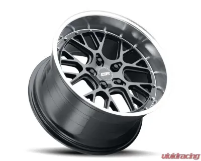 ESR Wheels CS11 Wheel 18x8.5 5x120 30mm Gloss Graphite | Machined Lip - 88552030 CS11GR-ML